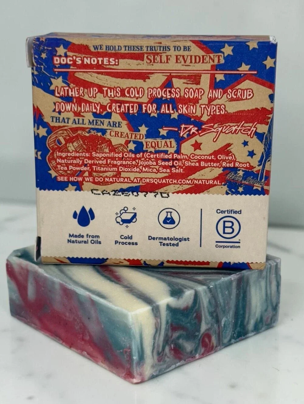 4 Pack Dr. Squatch 5 oz Men's Natural Soap U Pick the Scent